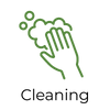 Cleaning job category icon