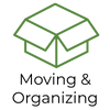 Moving & Organizing job category icon